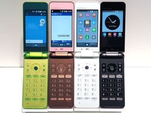 KYOCERA KYF31 GRATINA 4G WIFI KEITAI ANDROID FLIP PHONE WHITE UNLOCKED