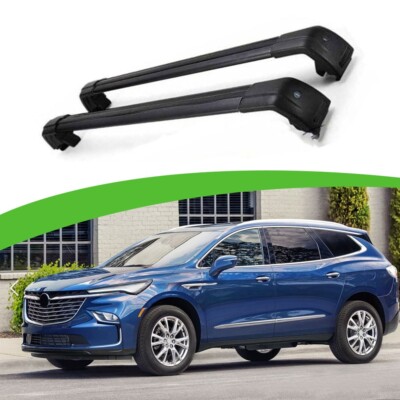 Fits for Buick Enclave 2025 Roof Rack Rail Lockable Crossbars - Main Image