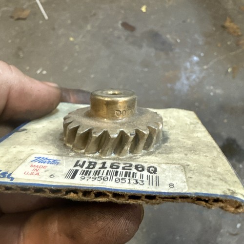 MARTIN Worm Gear WB1620Q RH 20T 16P 20PA 1.25" 1/4" bore 5/16 face - Picture 2 of 7