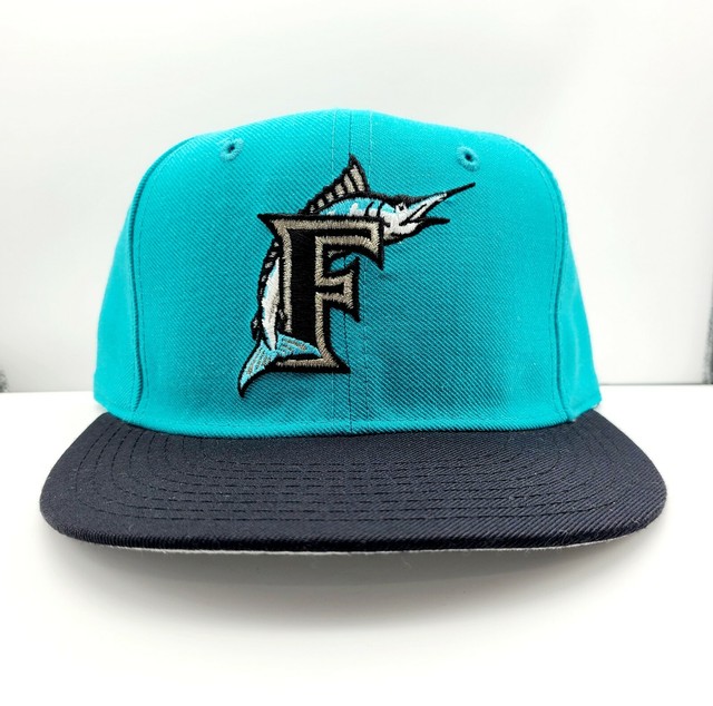 Original Florida Marlins Throwback Baseball Cap Hat Size 7 New Era NEW