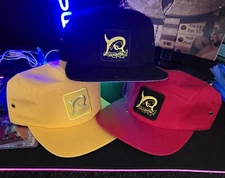 Classic 70s80s Marlin Fishing 5 Panel short Bill strapback 3 Swordfish 