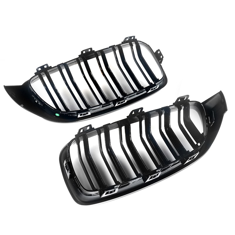 For BMW F32 F33 F36 420i 428i 430i F80 M3 F83 M4 Dual Slats Front Kidney Grille