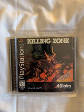 Killing Zone Sony PlayStation 1 PS1 Black Label CIB Complete w/Manual Resurfaced