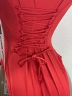 TA3 Hi Cut Sleeveless Surfy Swimsuit Red Women's XL Short — photo 5