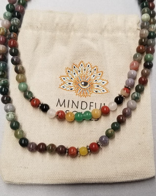 Mindful Souls Beaded Necklace 32''