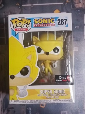 Super Sonic 287 GameStop Exclusive Sonic the Hedgehog Funko