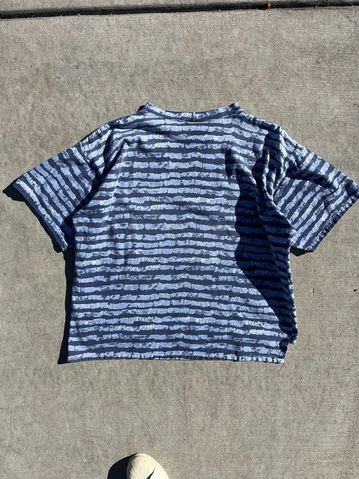 Vintage 80s Quicksilver Surf Skate All Over Print AOP Single Stitch TShirt L - Image 2 of 3