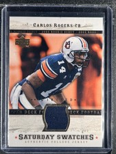 Rogers, Carlos - 2005 Rookie Debut - Swatch