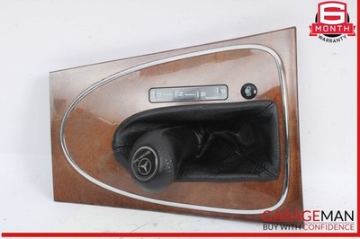 03-11 Mercedes W211 E320 Boden Gangschaltung Schalthebel Stiefel Knauf W / Rand