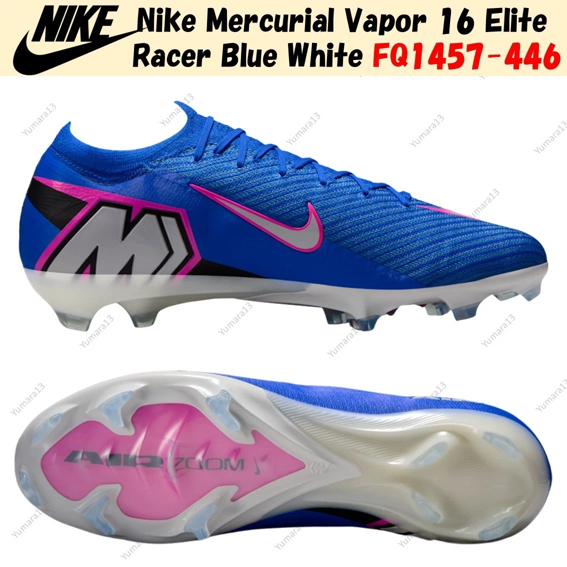 Nike Zoom Mercurial Vapor 16 Elite FG Racer Blue Pack for Sale