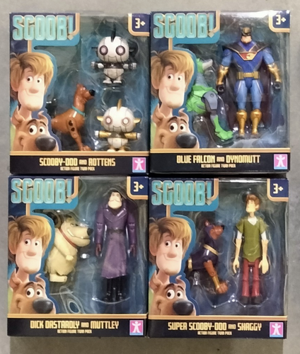 NEW SCOOB! SCOOBY DOO ROTTENS BLUE FALCON DYNOMUTT SHAGGY DICK