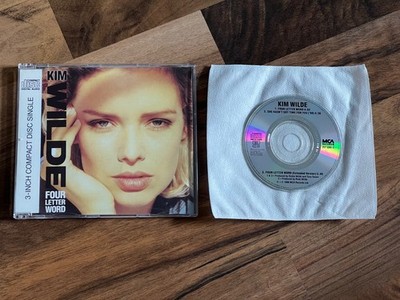 KIM WILDE Four Letter Word 1988 GERMANY 3'' CD single extended 80s