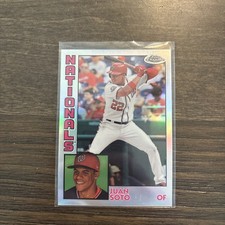 2019 Topps Chrome - 1984 Topps Juan Soto #84TC-2 Refractor