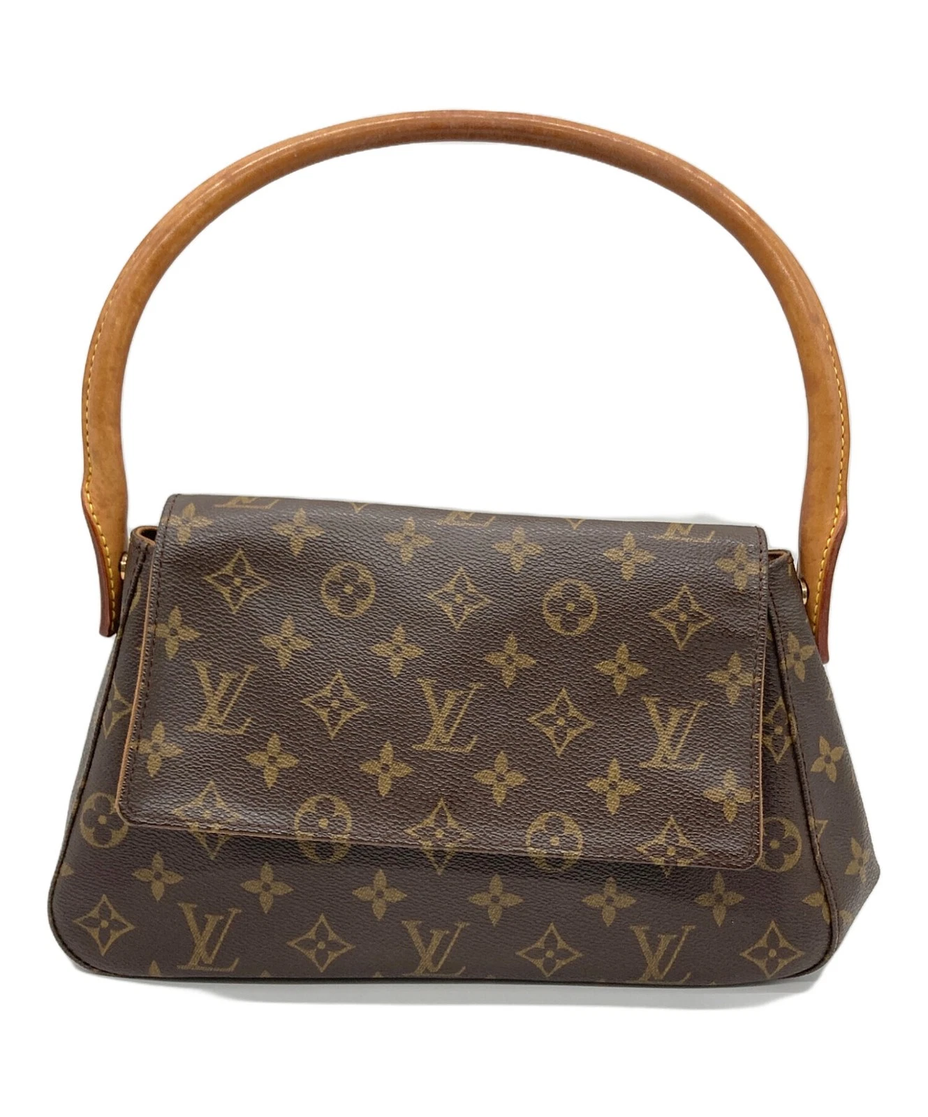Vuitton — Louis Vuitton Mini M51147 Coated Canvas Brown Bag #TFB2870
