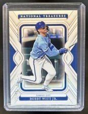 2025 Panini National Treasures Bobby Witt Jr. Holo Silver #/49 Royals