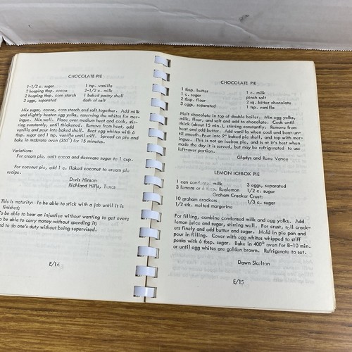 VTG Regional Cookbook Local Comb 1974 Texas Greatest Choir - Picture 8 of 10