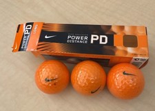 Vintage NIKE POWER DISTANCE HIGH GOLF BALLS 2 SLEEVE 2009 PD