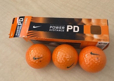   Vintage NIKE POWER DISTANCE HIGH GOLF BALLS 2 SLEEVE 2009 PD