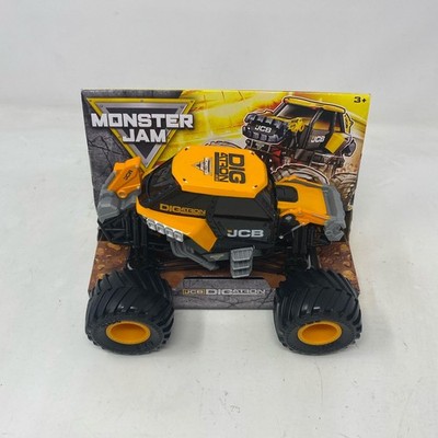 Spin Master Monster Jam JCB DIGatron Yellow/Black 1:24 Die-Cast