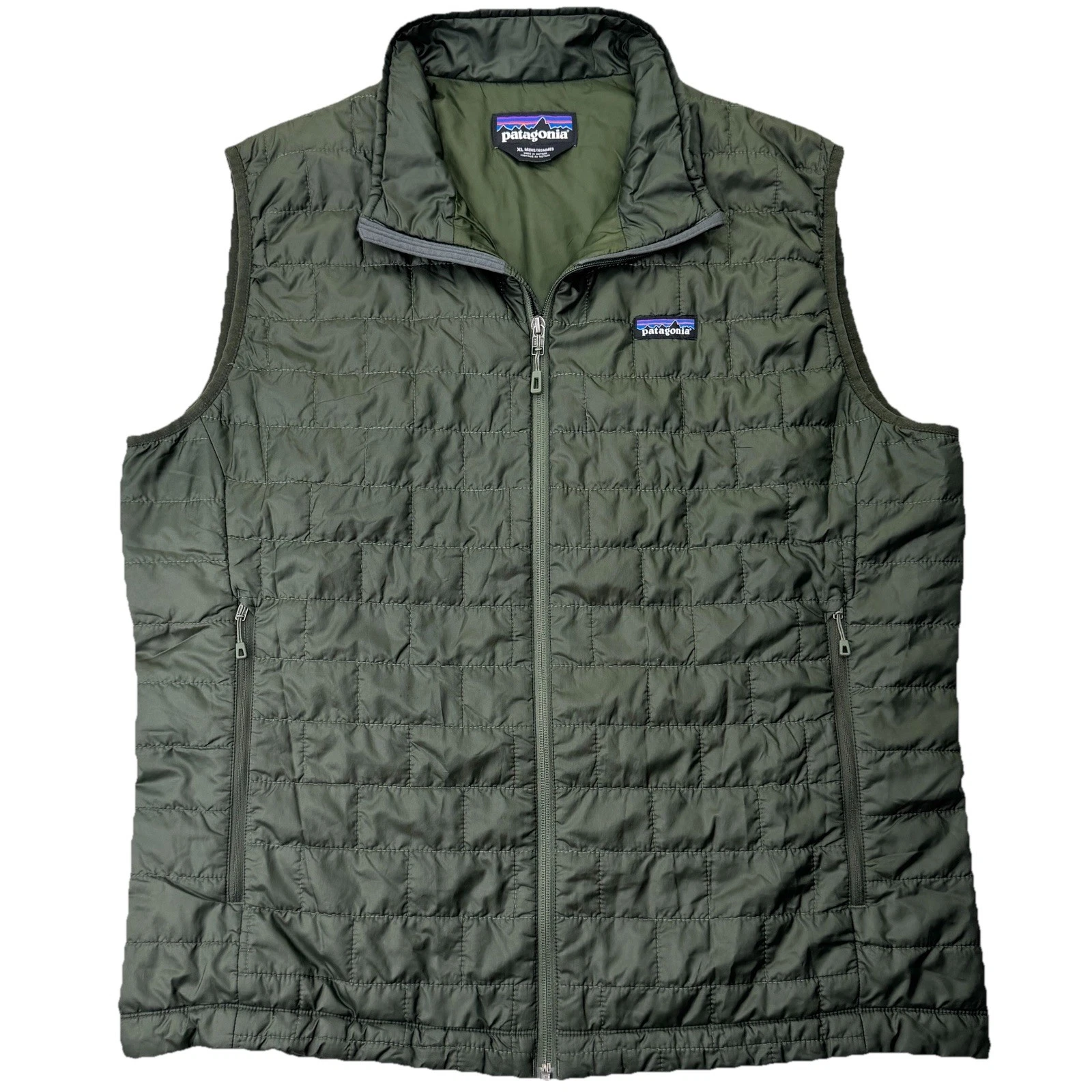 Patagonia Nano Puff Vest Men’s XL Old Growth Green 84243 Outdoor Huckberry