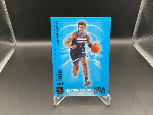2020-21 Panini NBA Hoops Arriving Now Anthony Edwards #SS-19 Rookie RC