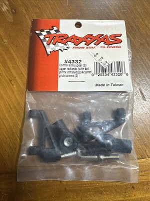 NOS Traxxas 4332 Upper Control Arm, Rod Ends, Ball Joints Nitro 4-Tec.