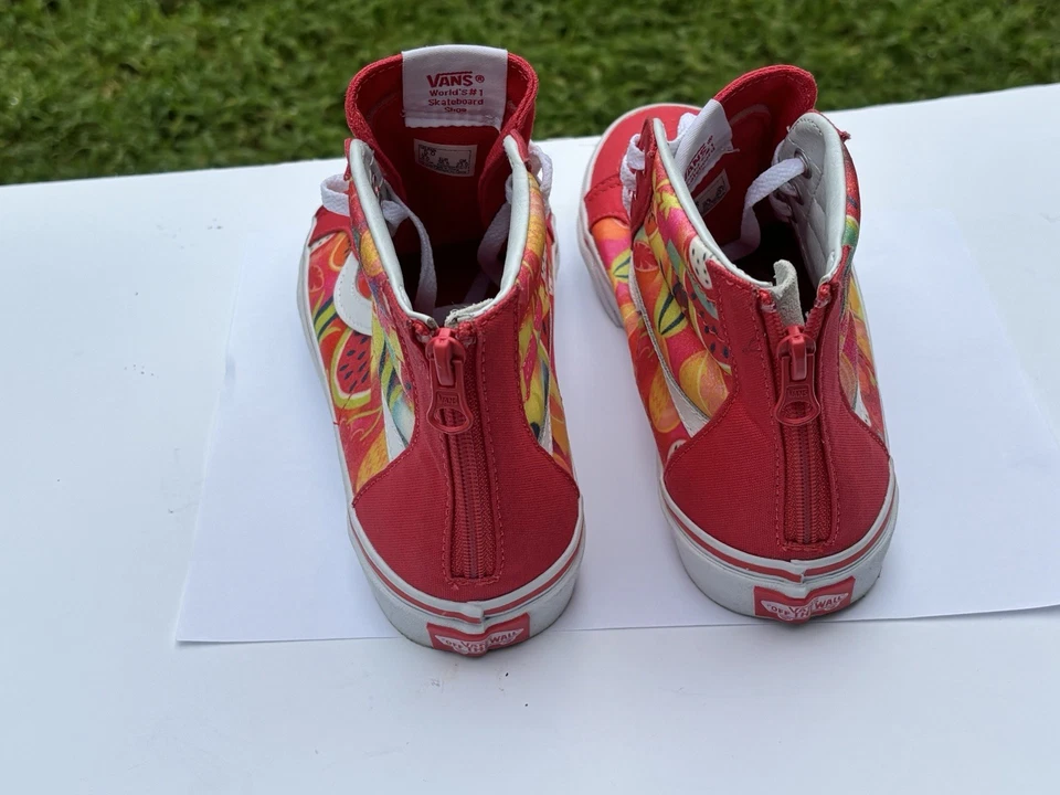 Vans ski8 Hi Zip Kids Sz 5 - Image 4 of 4