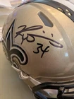 Ricky Williams Autographed Saints Mini Helmet Auto Autograph W COA