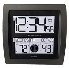 La Crosse Technology Curved Atomic Digital Wa...