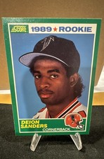 1989 Score - 1989 Rookie Deion Sanders #246 (RC)