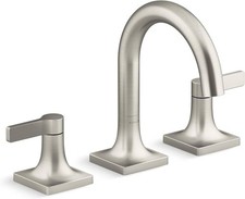 Kohler Venza 0.5 GPM Widespread Bathroom Faucet - K-28125-4N-BN - BRUSHED NICKEL