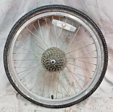 SRAM IDrive 20" Cruiser Rear Bike Wheel 3S Internal Hub 7S Cassette Alexrims 406