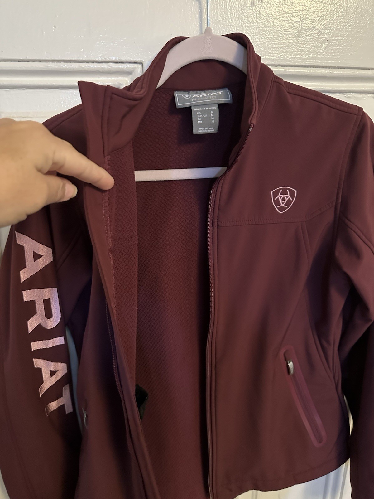 Women’s Medium Ariat Softshell Jacket AriatTEK Fu… - image 5