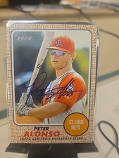2017 Topps Heritage Minor League Edition - Real One Autographs Pete Alonso...
