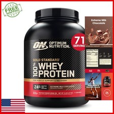Optimum Nutrition Gold Standard Whey Protein Powder 5 lb - Extreme Milk