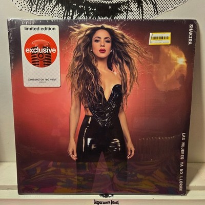 SEALED Shakira  Las Mujeres Ya No Lloran 2xLP 2024 Mexico Sony Ruby Red 