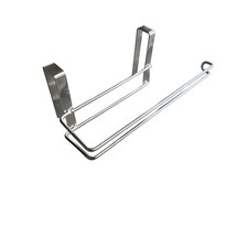 12 Paper Towel Holder, Drilling Over Door Roll Paper Hanger for 1.5 doors