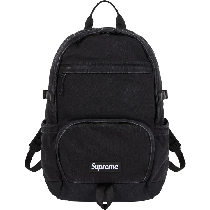 Supreme Denim Backpack Black | eBay