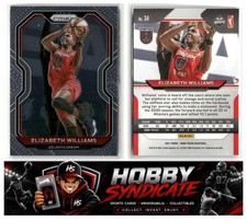 2021 Panini Prizm WNBA #34 Elizabeth Williams