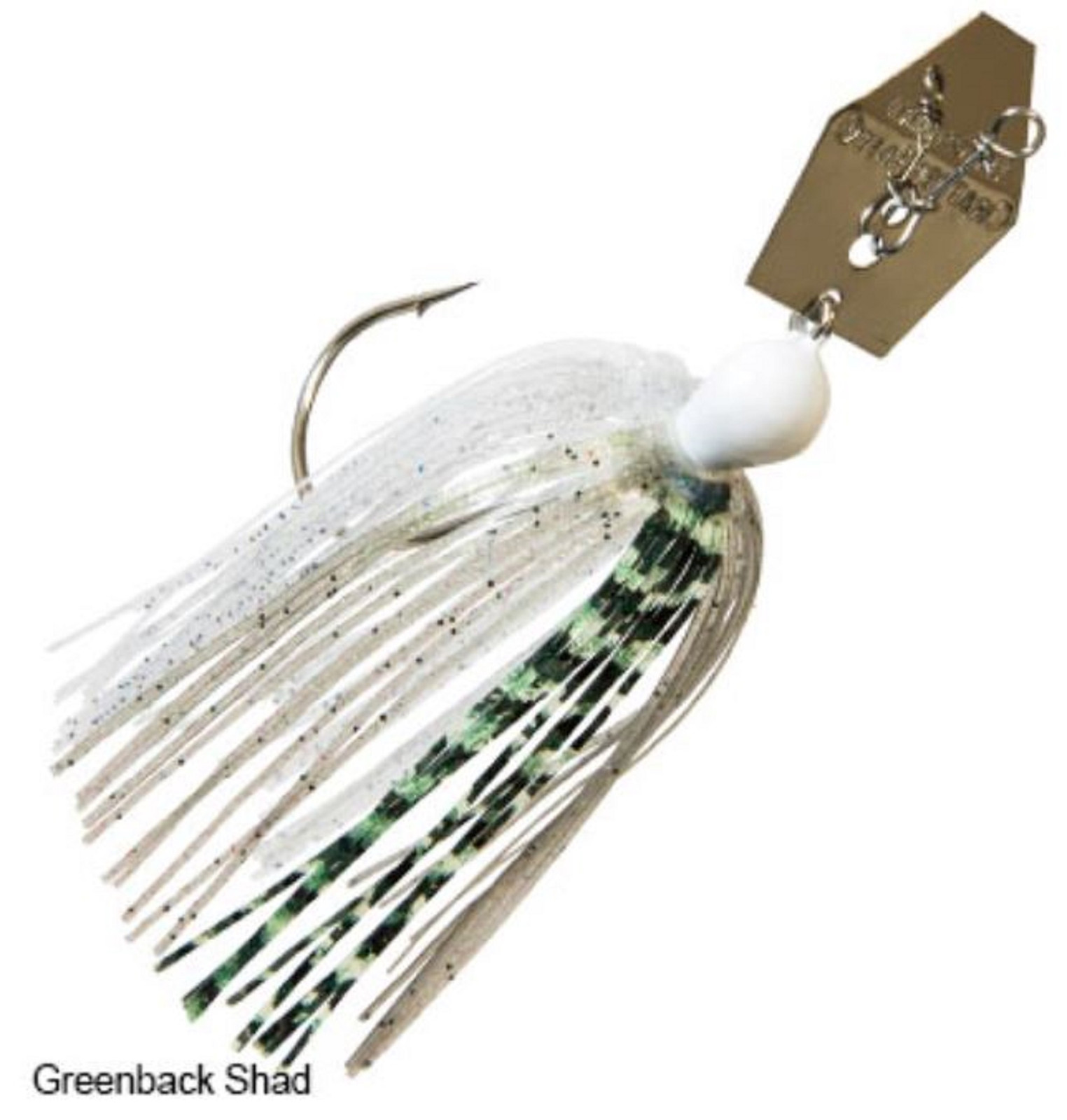 Zman Chatterbait 3/8 oz Sinking Lure Greenback Shad (4035) - Image 5