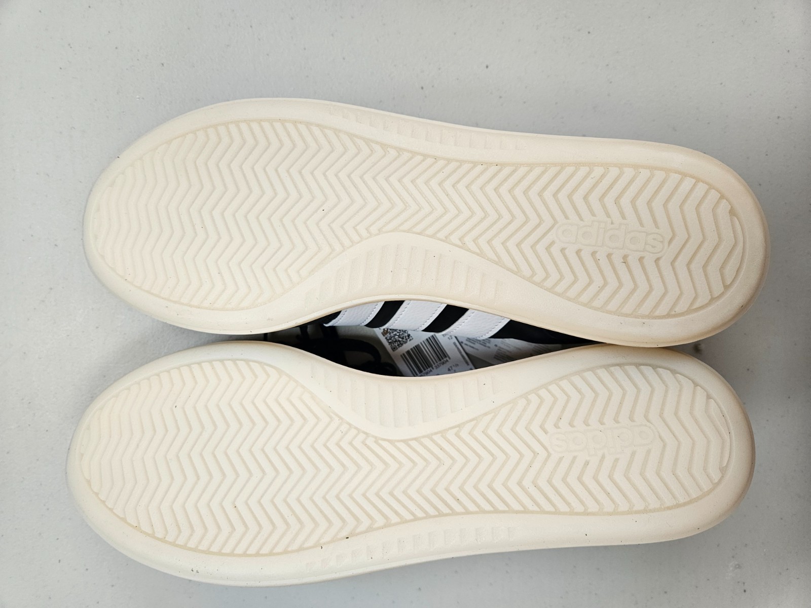Adidas Barreda Decode Shoes JI2316 Black White UK 12 EU 47⅓ image 5