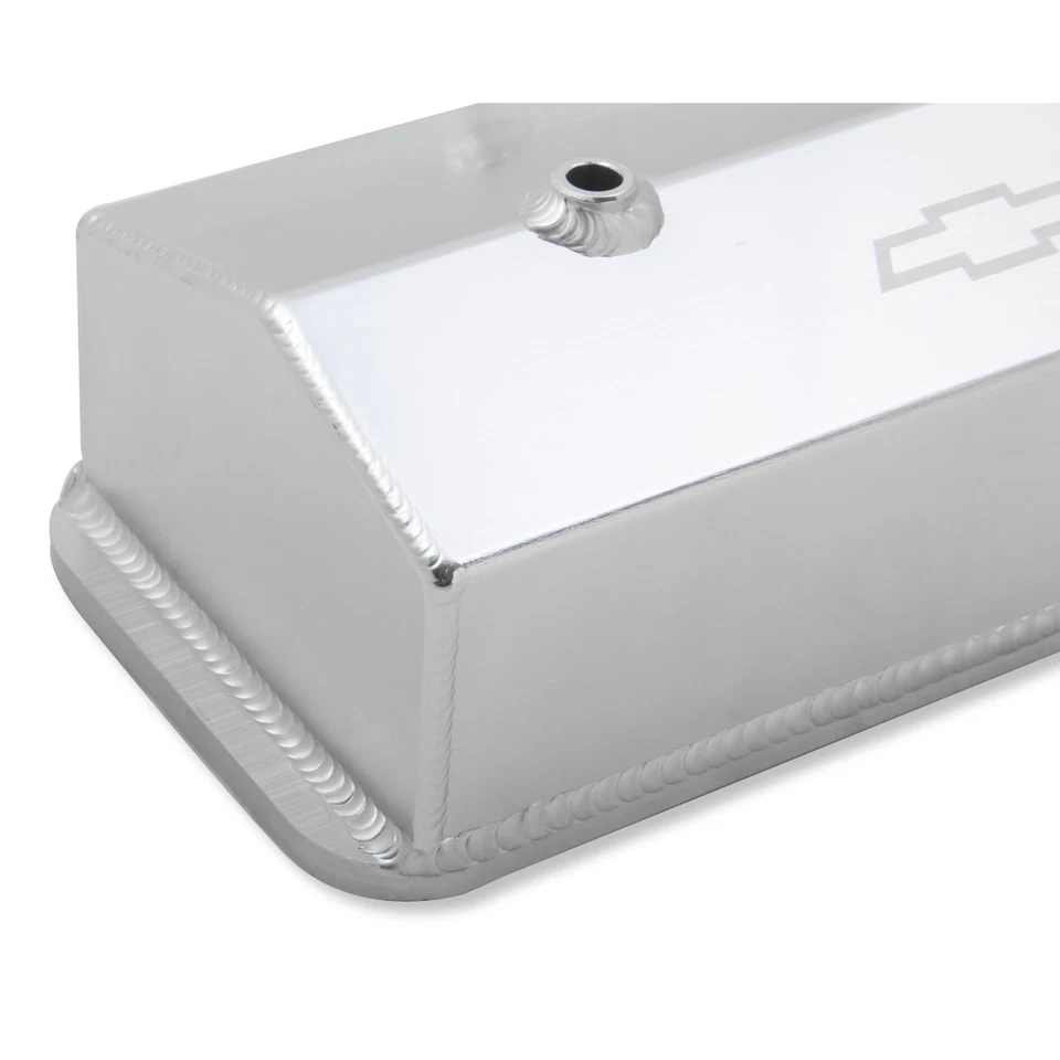 Holley 241-285 Aluminum Valve Covers For 1988-1995 Chevrolet C1500 5.0 5.7L Pair - Image 4 of 4