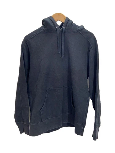 Felpa Supreme con cappuccio M cotone nero usata