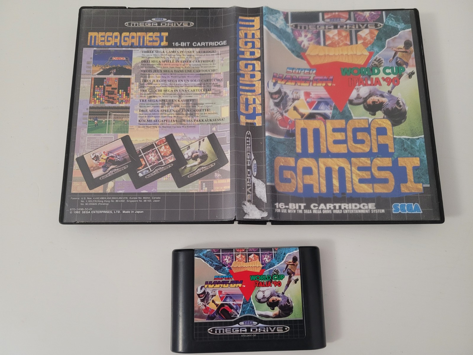 MEGA GAMES 1   - SEGA Megadrive Mega Drive - PAL -  100% original
