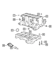 Genuine Mopar Engine Block Heater Cord 4609113AA