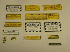 International Harvester  IHC 560 660 Gas Decal Set