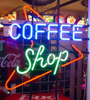 US STOCK 17''x14'' Coffee Shop Store Neon Sign Light Lamp Bar Artwork