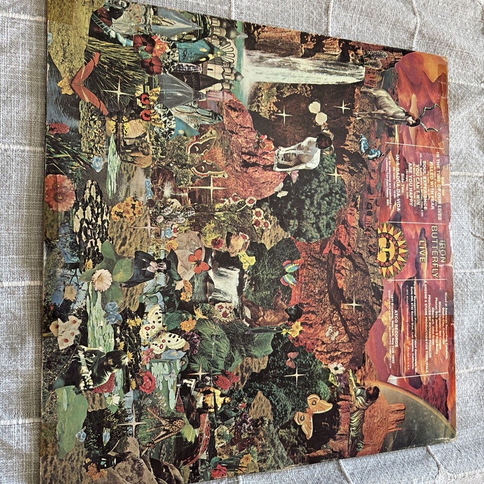 Iron Butterfly Live Vynl Atco 318 eBay