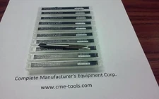 Spiral Point Taps 10pcs #10-32 plug 2flute M2 high speed steel #SPT-10-32-new