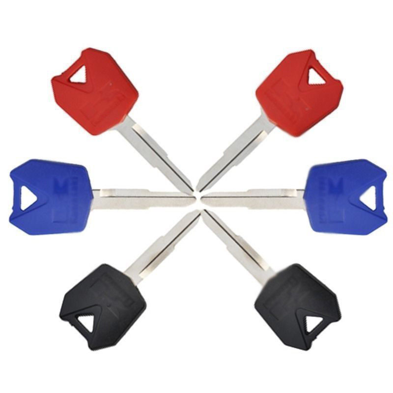 6 Motorcycle Parts Blank Key Uncut Blade For Kawasaki NINJA